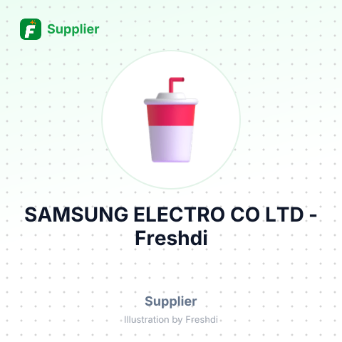 SAMSUNG ELECTRO CO LTD – summary card, no photo uploaded yet