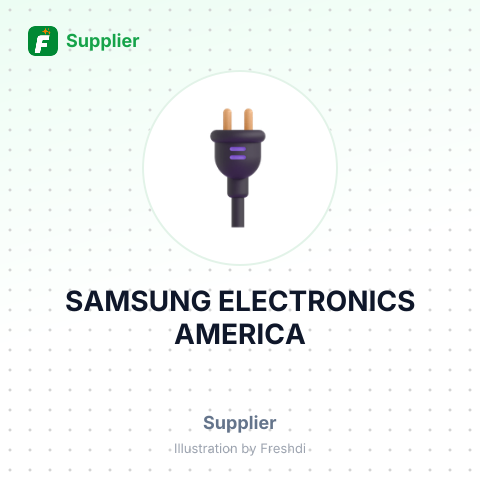 SAMSUNG ELECTRONICS AMERICA – summary card, no photo uploaded yet