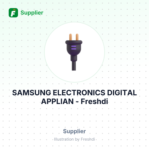 SAMSUNG ELECTRONICS DIGITAL APPLIAN – summary card, no photo uploaded yet