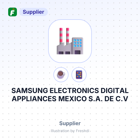 SAMSUNG ELECTRONICS DIGITAL APPLIANCES MEXICO S.A. DE C.V – summary card, no photo uploaded yet