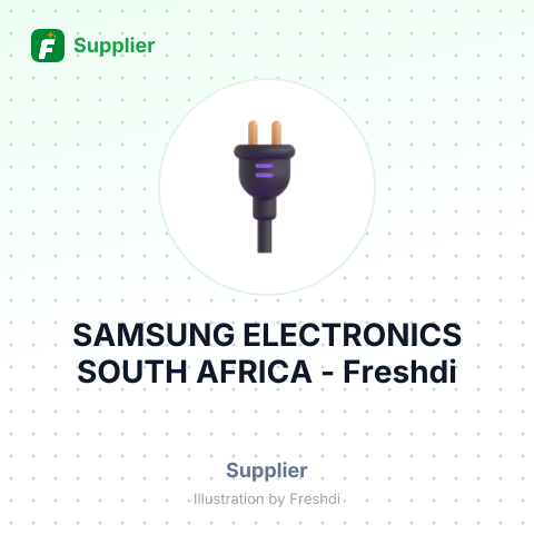 SAMSUNG ELECTRONICS SOUTH AFRICA – summary card, no photo uploaded yet