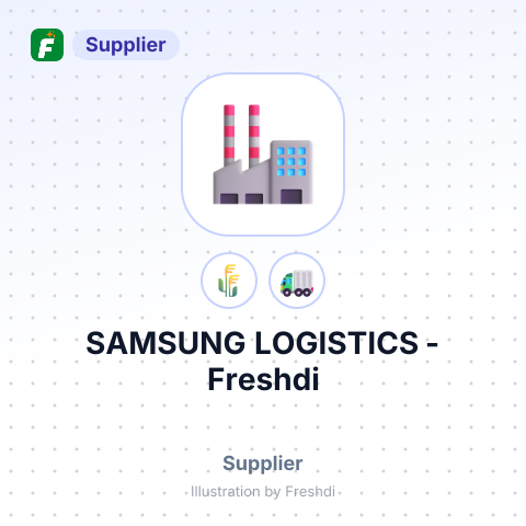 SAMSUNG LOGISTICS – summary card, no photo uploaded yet