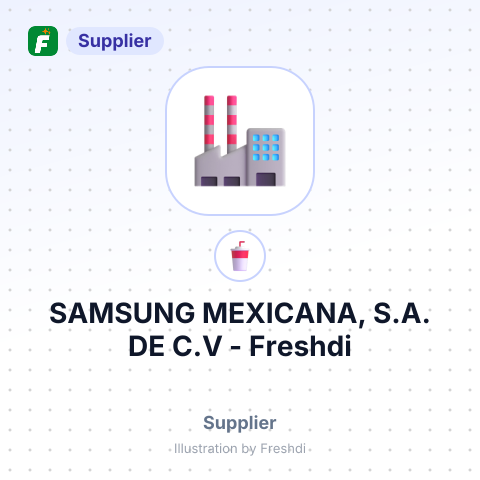 SAMSUNG MEXICANA, S.A. DE C.V – summary card, no photo uploaded yet