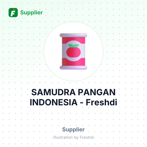 SAMUDRA PANGAN INDONESIA – summary card, no photo uploaded yet