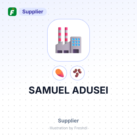 SAMUEL ADUSEI – summary card, no photo uploaded yet