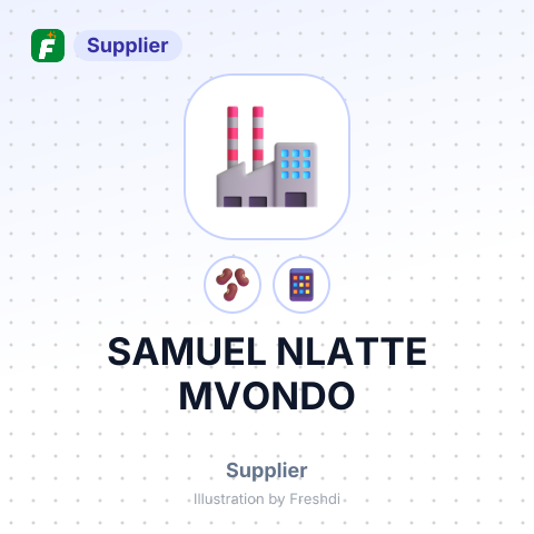SAMUEL NLATTE MVONDO – summary card, no photo uploaded yet