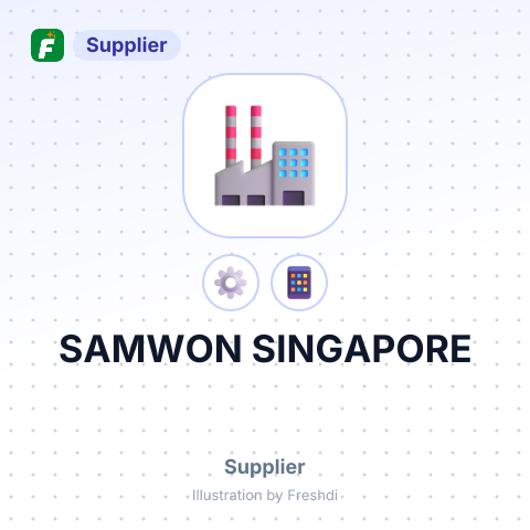 SAMWON SINGAPORE – summary card, no photo uploaded yet