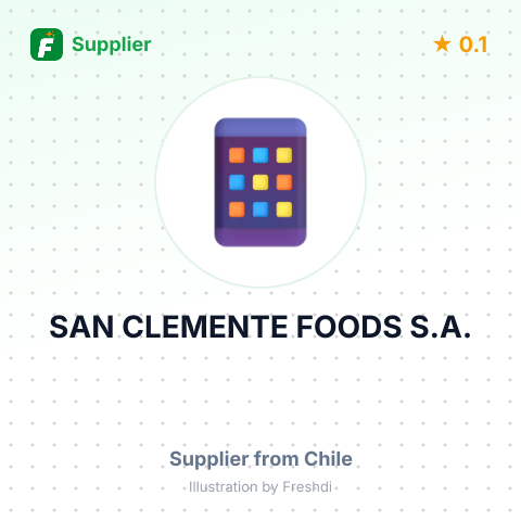 SAN CLEMENTE FOODS S.A. – summary card, no photo uploaded yet