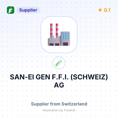 SAN-EI GEN F.F.I. (SCHWEIZ) AG – summary card, no photo uploaded yet