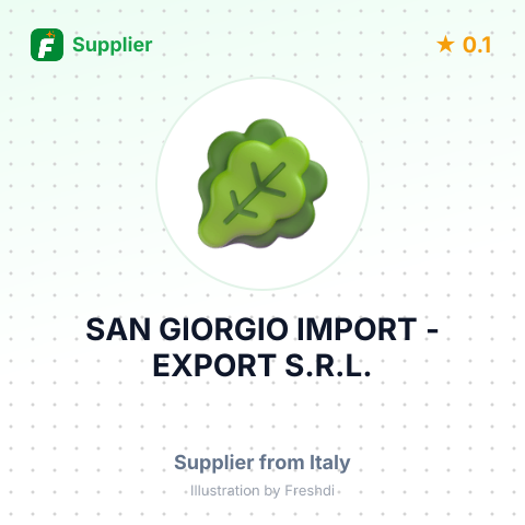 SAN GIORGIO IMPORT - EXPORT S.R.L. – summary card, no photo uploaded yet