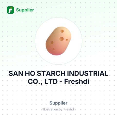 SAN HO STARCH INDUSTRIAL CO., LTD – summary card, no photo uploaded yet
