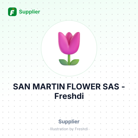 SAN MARTIN FLOWER SAS – summary card, no photo uploaded yet