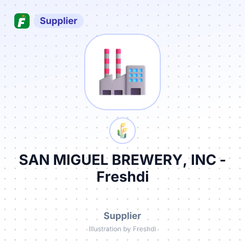 SAN MIGUEL BREWERY, INC – summary card, no photo uploaded yet