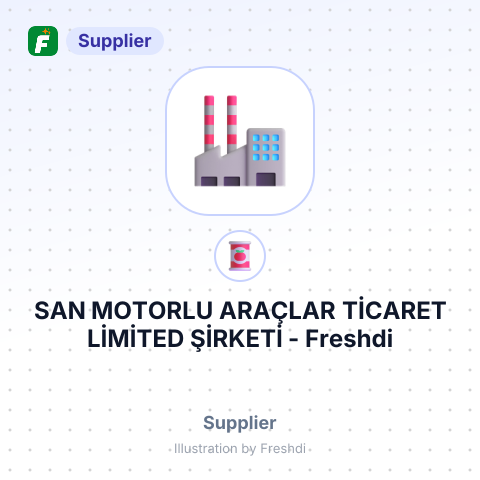 SAN MOTORLU ARAÇLAR TİCARET LİMİTED ŞİRKETİ – summary card, no photo uploaded yet