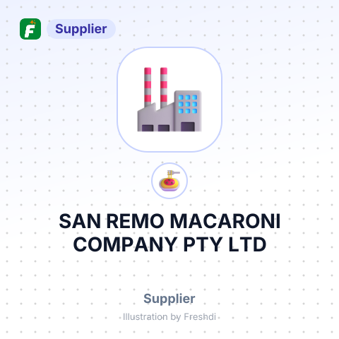SAN REMO MACARONI COMPANY PTY LTD – summary card, no photo uploaded yet