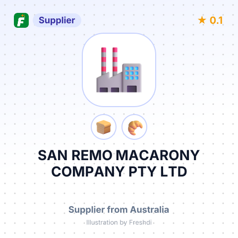 SAN REMO MACARONY COMPANY PTY LTD – summary card, no photo uploaded yet
