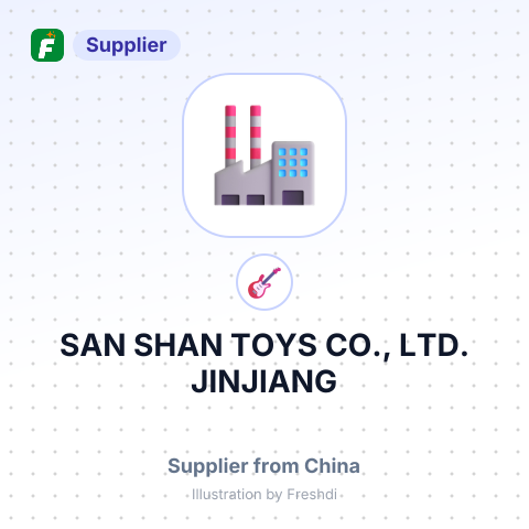 SAN SHAN TOYS CO., LTD. JINJIANG – summary card, no photo uploaded yet