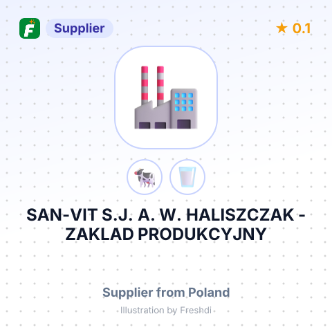 SAN-VIT S.J. A. W. HALISZCZAK - ZAKLAD PRODUKCYJNY – summary card, no photo uploaded yet