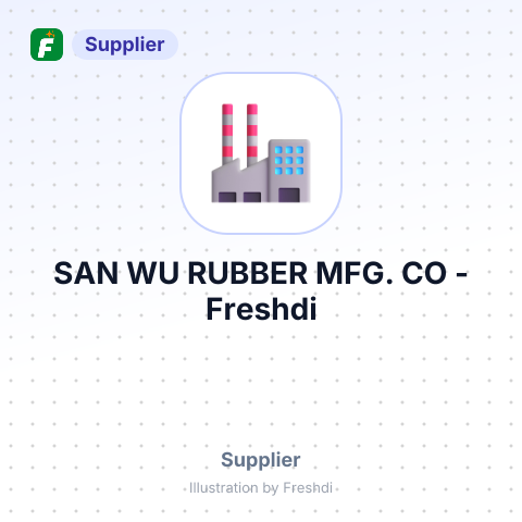 SAN WU RUBBER MFG. CO – summary card, no photo uploaded yet
