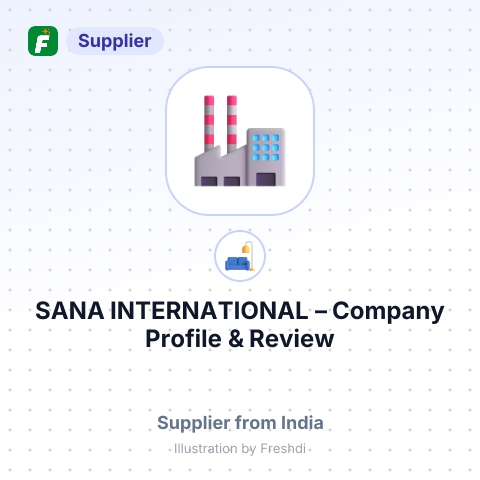 SANA INTERNATIONAL – summary card, no photo uploaded yet