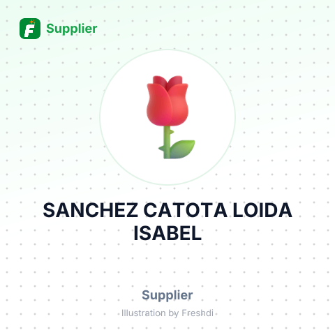SANCHEZ CATOTA LOIDA ISABEL – summary card, no photo uploaded yet