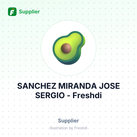 SANCHEZ MIRANDA JOSE SERGIO – summary card, no photo uploaded yet