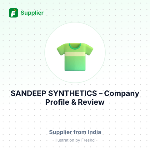 SANDEEP SYNTHETICS – summary card, no photo uploaded yet