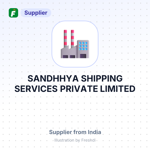 SANDHHYA SHIPPING SERVICES PRIVATE LIMITED – summary card, no photo uploaded yet