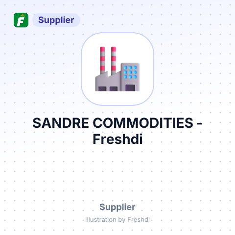 SANDRE COMMODITIES – summary card, no photo uploaded yet