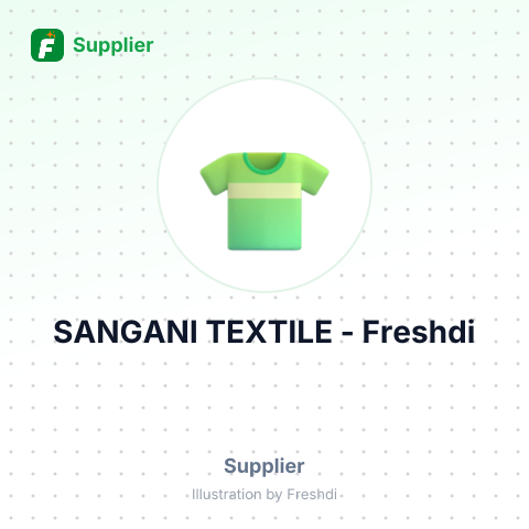 SANGANI TEXTILE – summary card, no photo uploaded yet