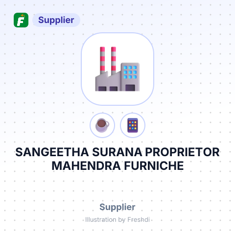 SANGEETHA SURANA PROPRIETOR MAHENDRA FURNICHE – summary card, no photo uploaded yet