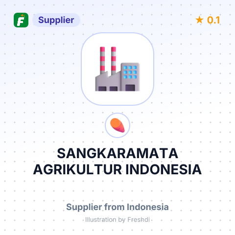 SANGKARAMATA AGRIKULTUR INDONESIA – summary card, no photo uploaded yet