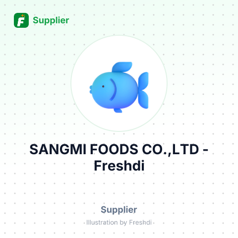SANGMI FOODS CO.,LTD – summary card, no photo uploaded yet