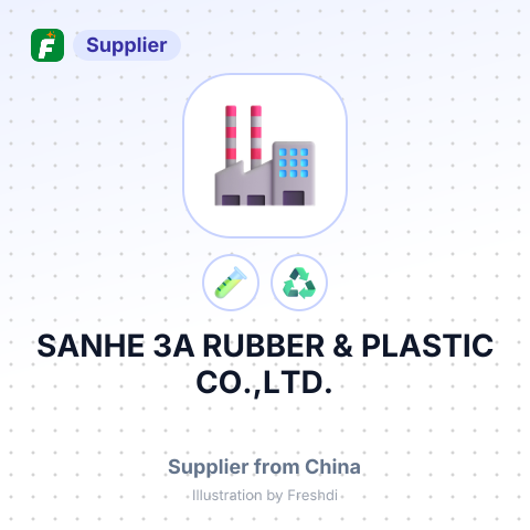 SANHE 3A RUBBER & PLASTIC CO.,LTD. – summary card, no photo uploaded yet