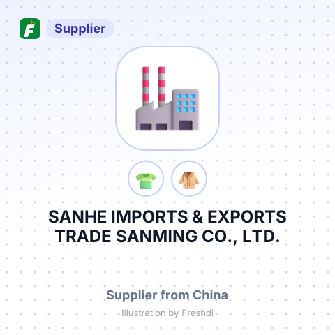 SANHE IMPORTS & EXPORTS TRADE SANMING CO., LTD. – summary card, no photo uploaded yet