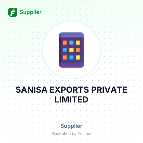 SANISA EXPORTS PRIVATE LIMITED – summary card, no photo uploaded yet