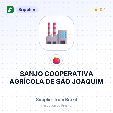 SANJO COOPERATIVA AGRÍCOLA DE SÃO JOAQUIM – summary card, no photo uploaded yet