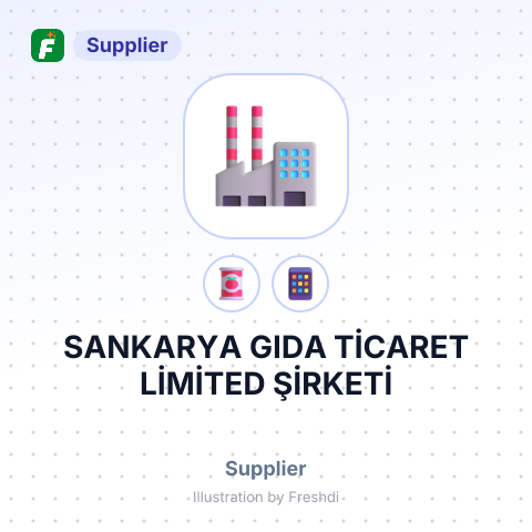 SANKARYA GIDA TİCARET LİMİTED ŞİRKETİ – summary card, no photo uploaded yet