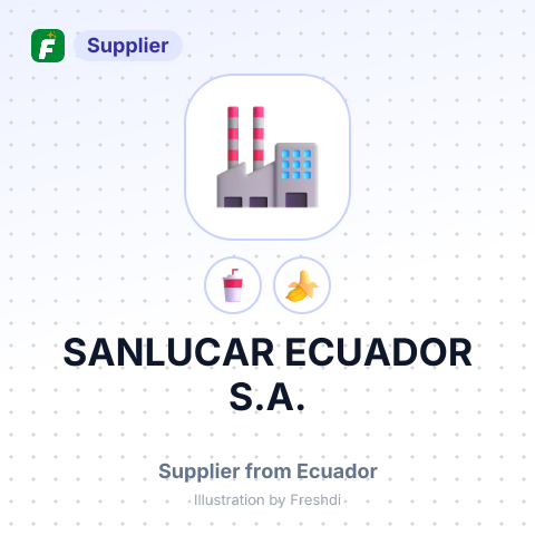 SANLUCAR ECUADOR S.A. – summary card, no photo uploaded yet