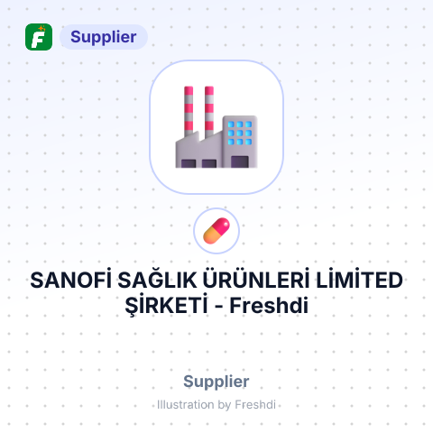 SANOFİ SAĞLIK ÜRÜNLERİ LİMİTED ŞİRKETİ – summary card, no photo uploaded yet