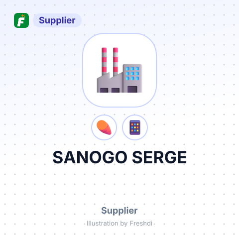 SANOGO SERGE – summary card, no photo uploaded yet
