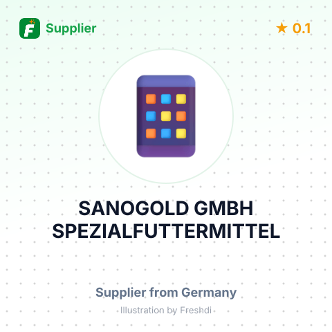 SANOGOLD GMBH SPEZIALFUTTERMITTEL – summary card, no photo uploaded yet
