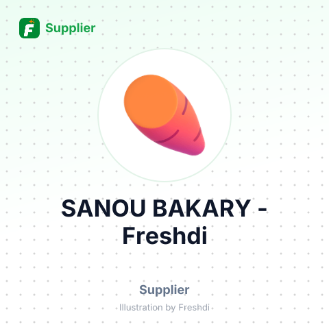 SANOU BAKARY – summary card, no photo uploaded yet