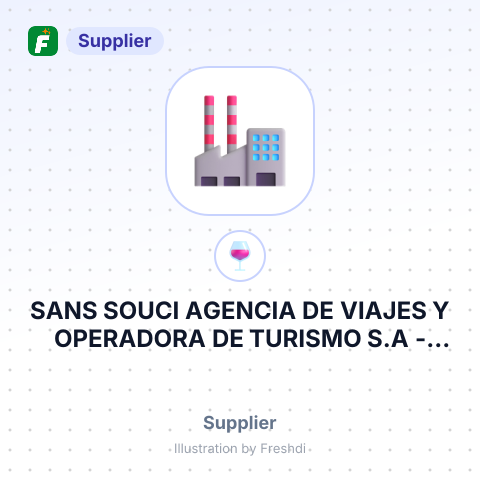 SANS SOUCI AGENCIA DE VIAJES Y OPERADORA DE TURISMO S.A – summary card, no photo uploaded yet