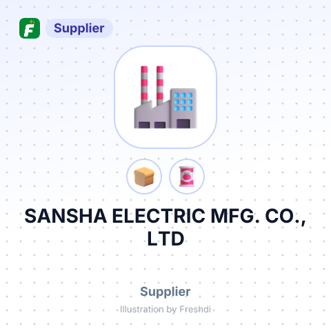 SANSHA ELECTRIC MFG. CO., LTD – summary card, no photo uploaded yet
