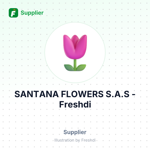 SANTANA FLOWERS S.A.S – summary card, no photo uploaded yet