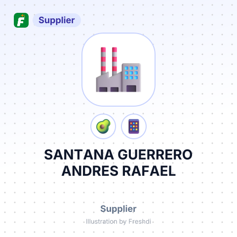 SANTANA GUERRERO ANDRES RAFAEL – summary card, no photo uploaded yet