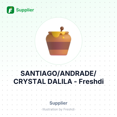 SANTIAGO/ANDRADE/CRYSTAL DALILA – summary card, no photo uploaded yet