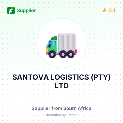 SANTOVA LOGISTICS (PTY) LTD – summary card, no photo uploaded yet