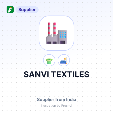 SANVI TEXTILES – summary card, no photo uploaded yet